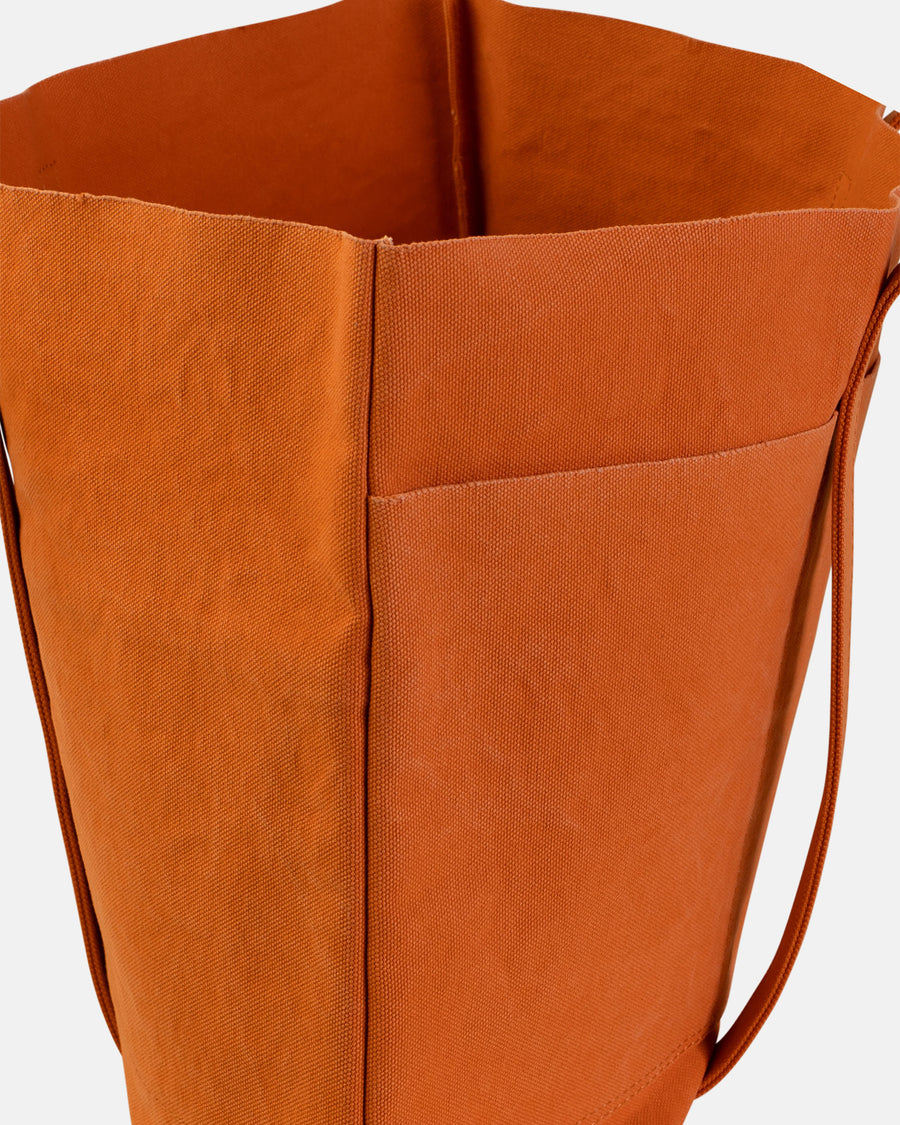 medium washed canvas 6 pocket tote