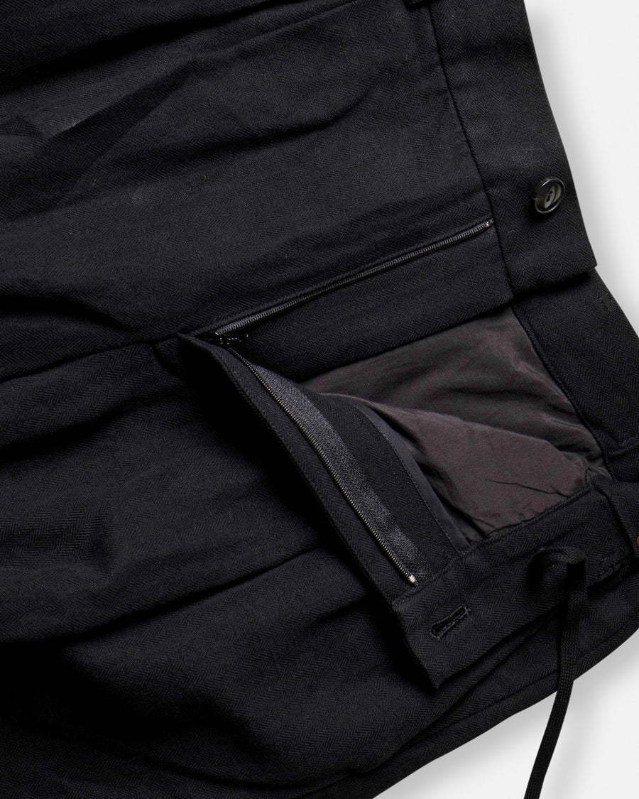 slim hakama pants