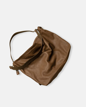 zipper laundry shoulder bag