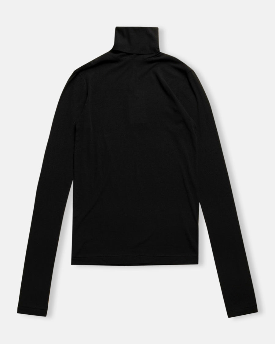 twisted cotton turtleneck