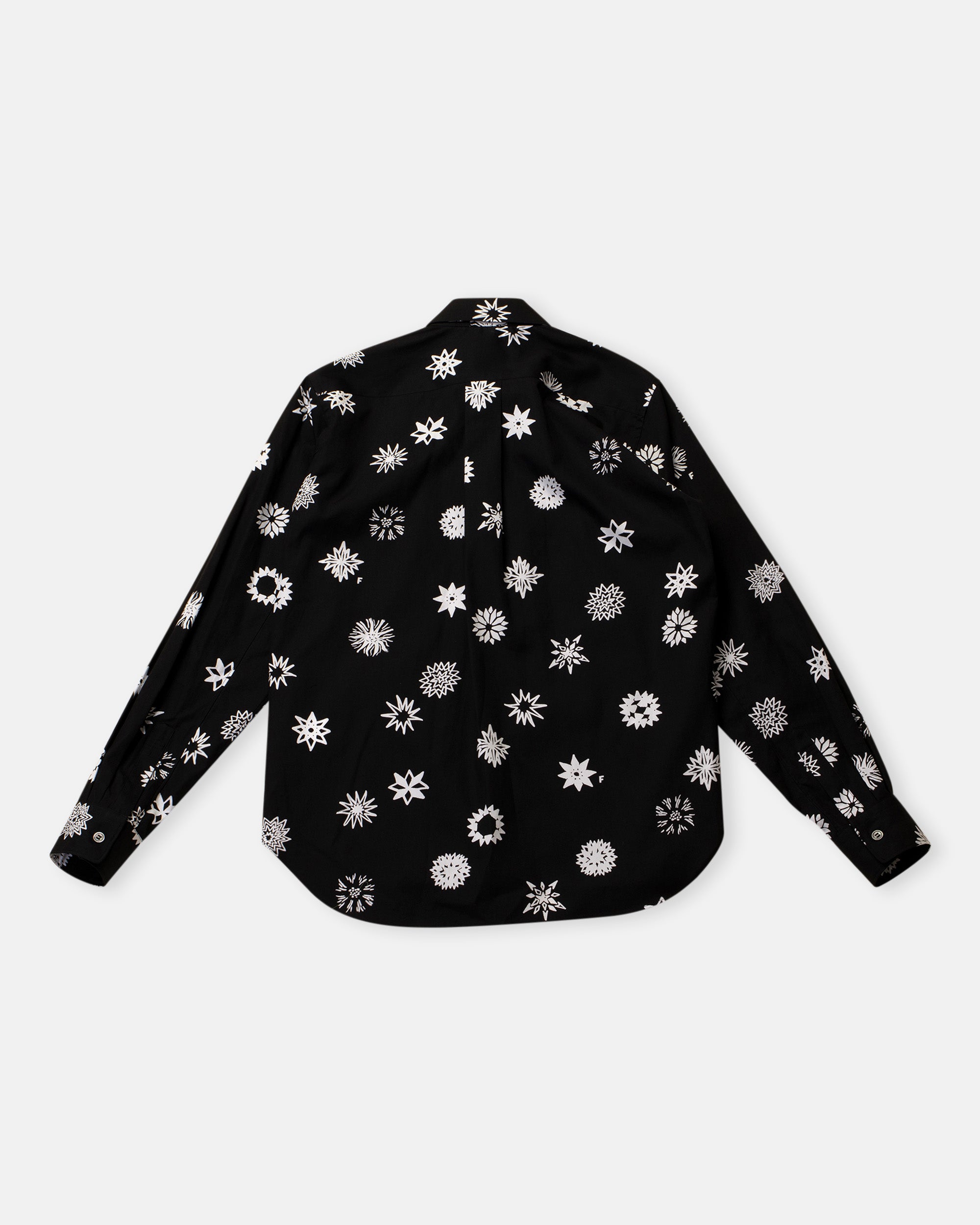 comme des garcons black filip pagowski print shirt noodle stories