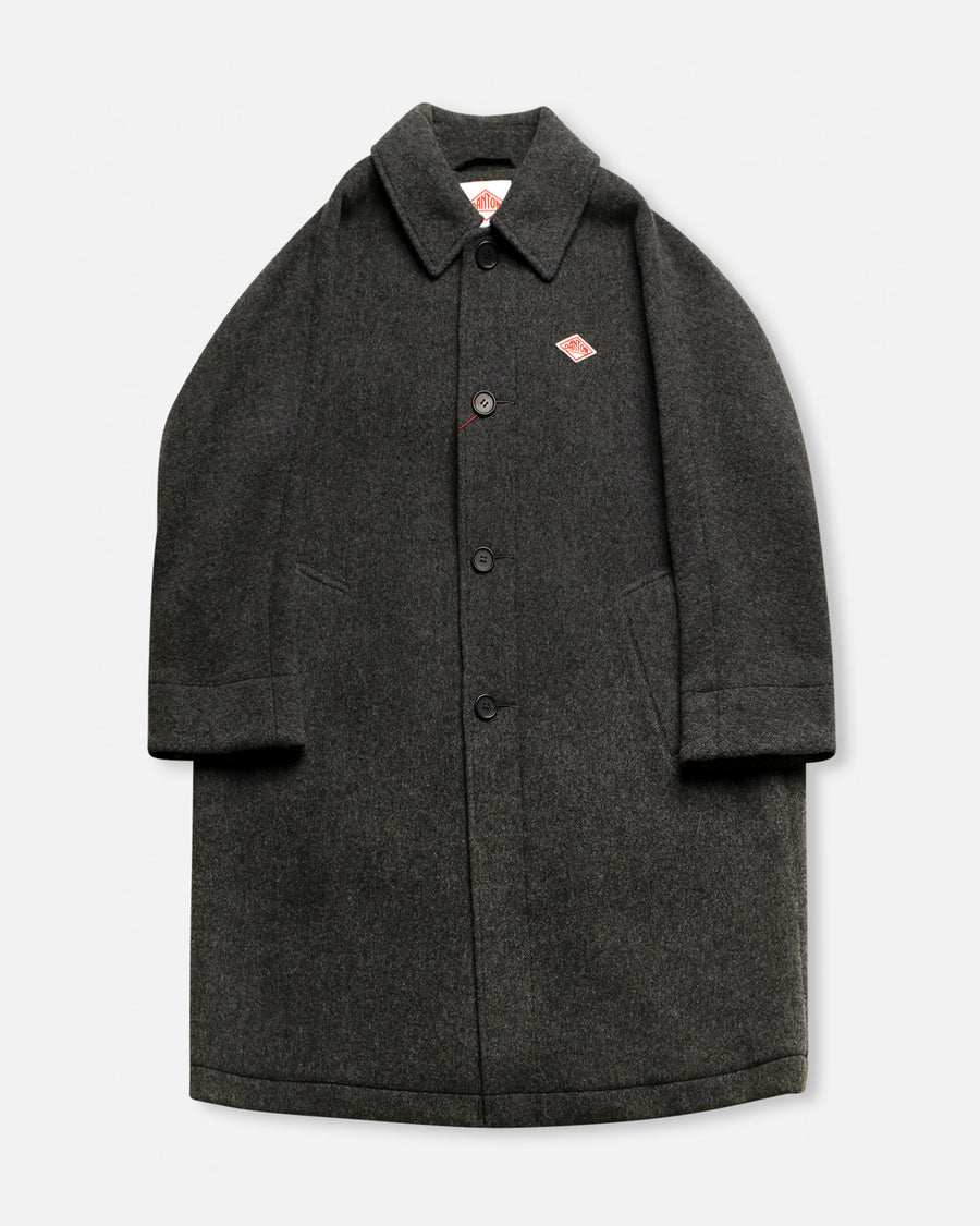 wool pile car coat