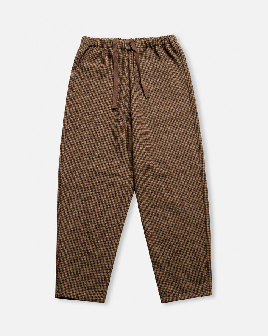 glen check easy pants