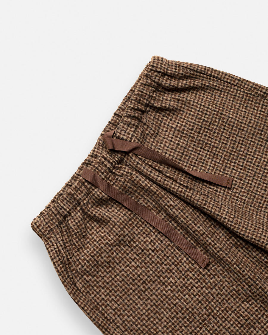 glen check easy pants