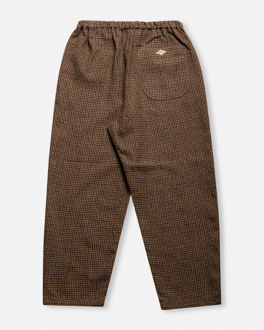 glen check easy pants