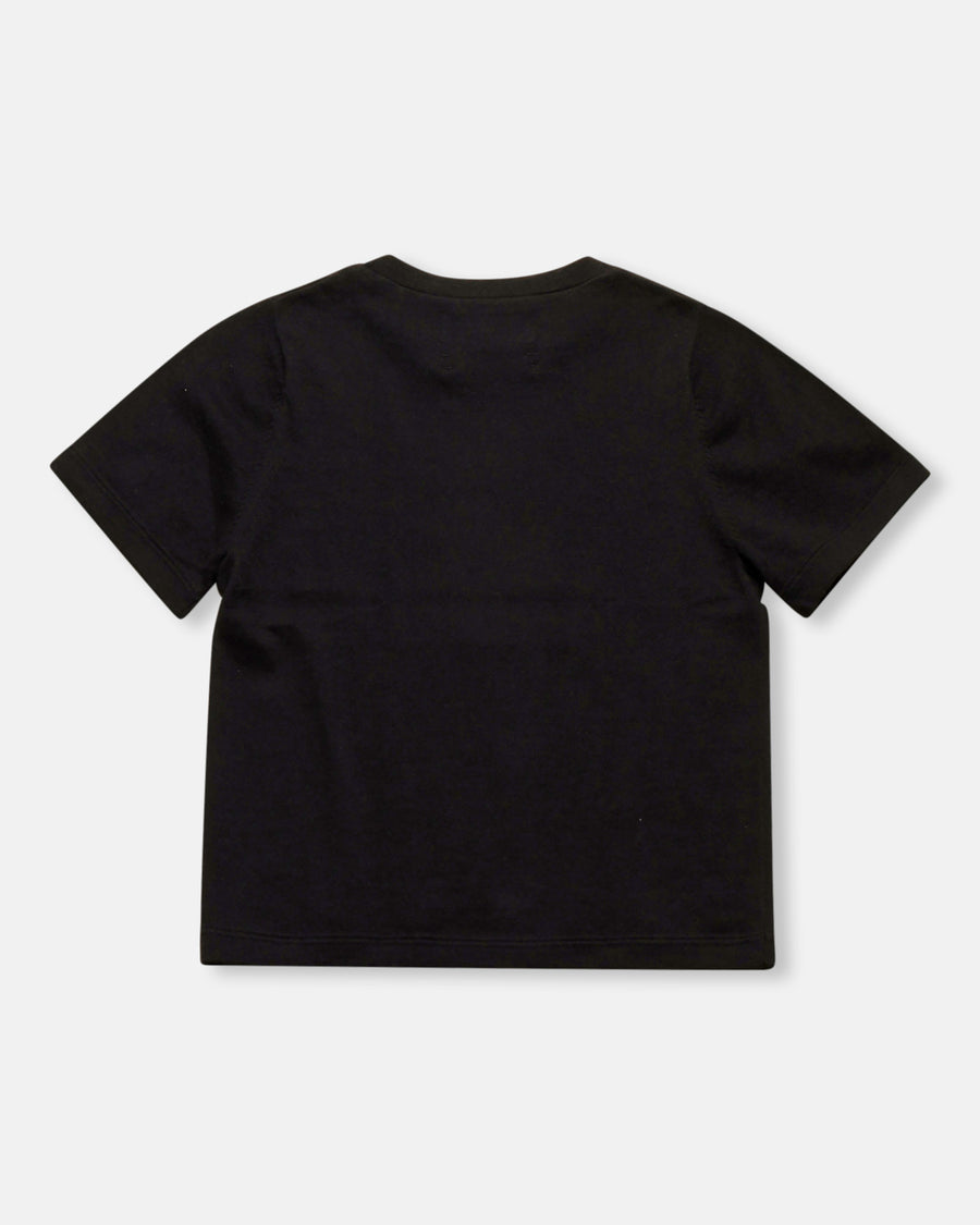 tina cropped sweater tee