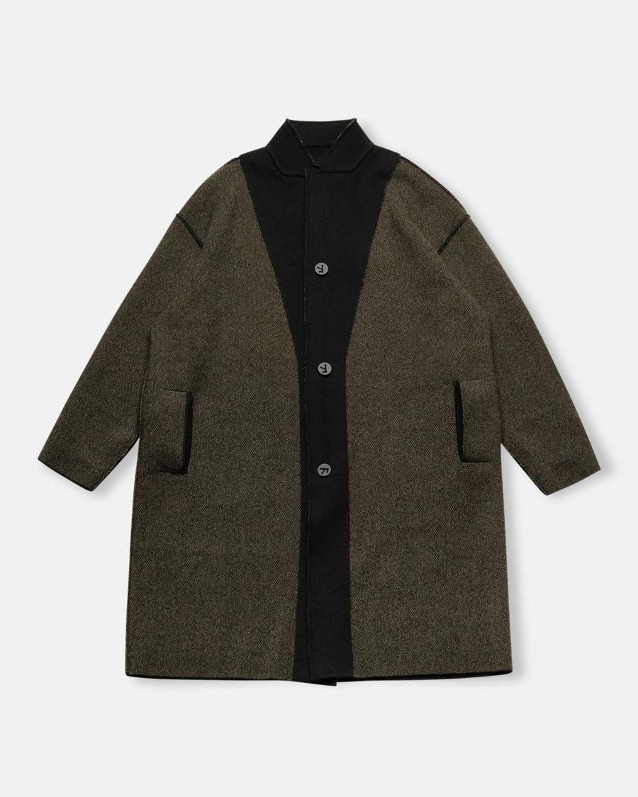 storm reversible cardigan coat