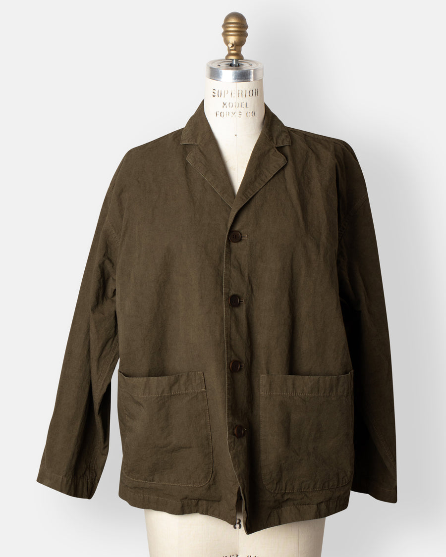 tailored coverall jacket