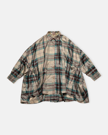 oversized plaid shirt