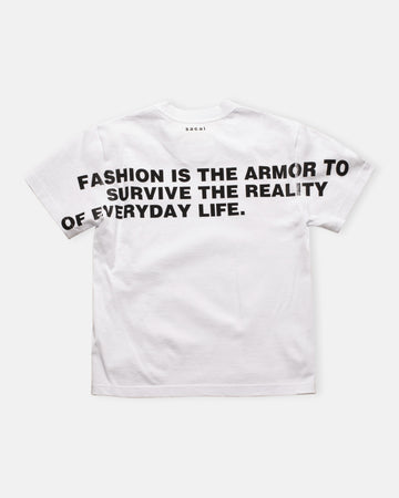 bill cunningham graphic print t-shirt