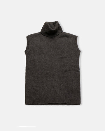 mole sleeveless turtleneck