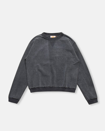 pingment dyed hina reversed fleece sweatshirt