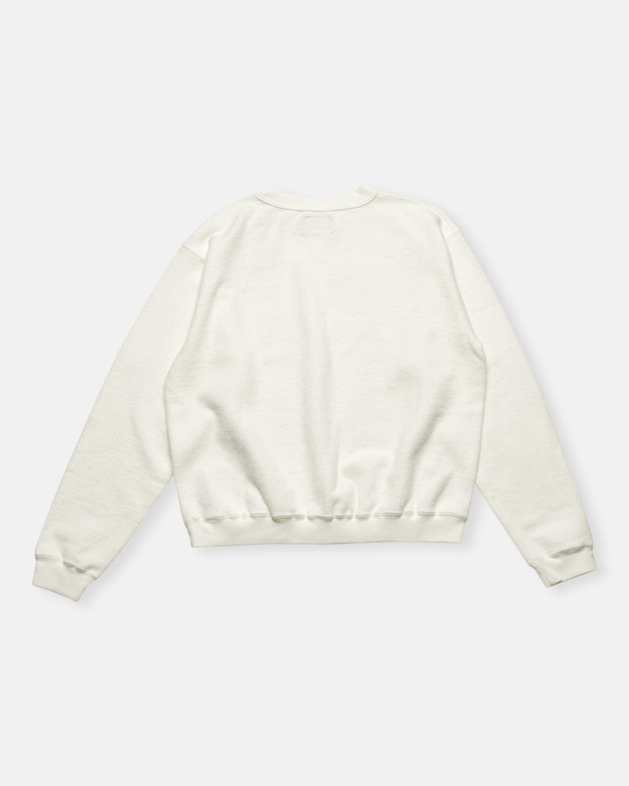 hina reversed fleece sweatshirt