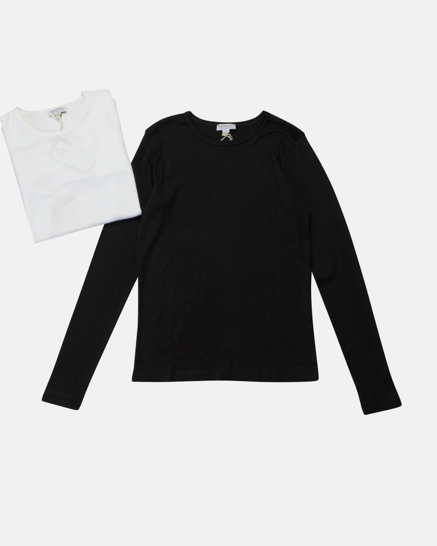 rib long sleeve t-shirt