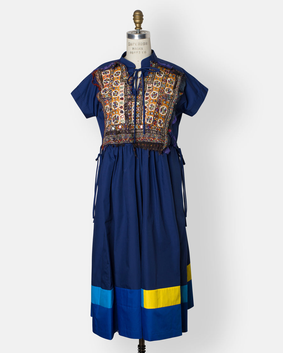 dress with shisha embroidery