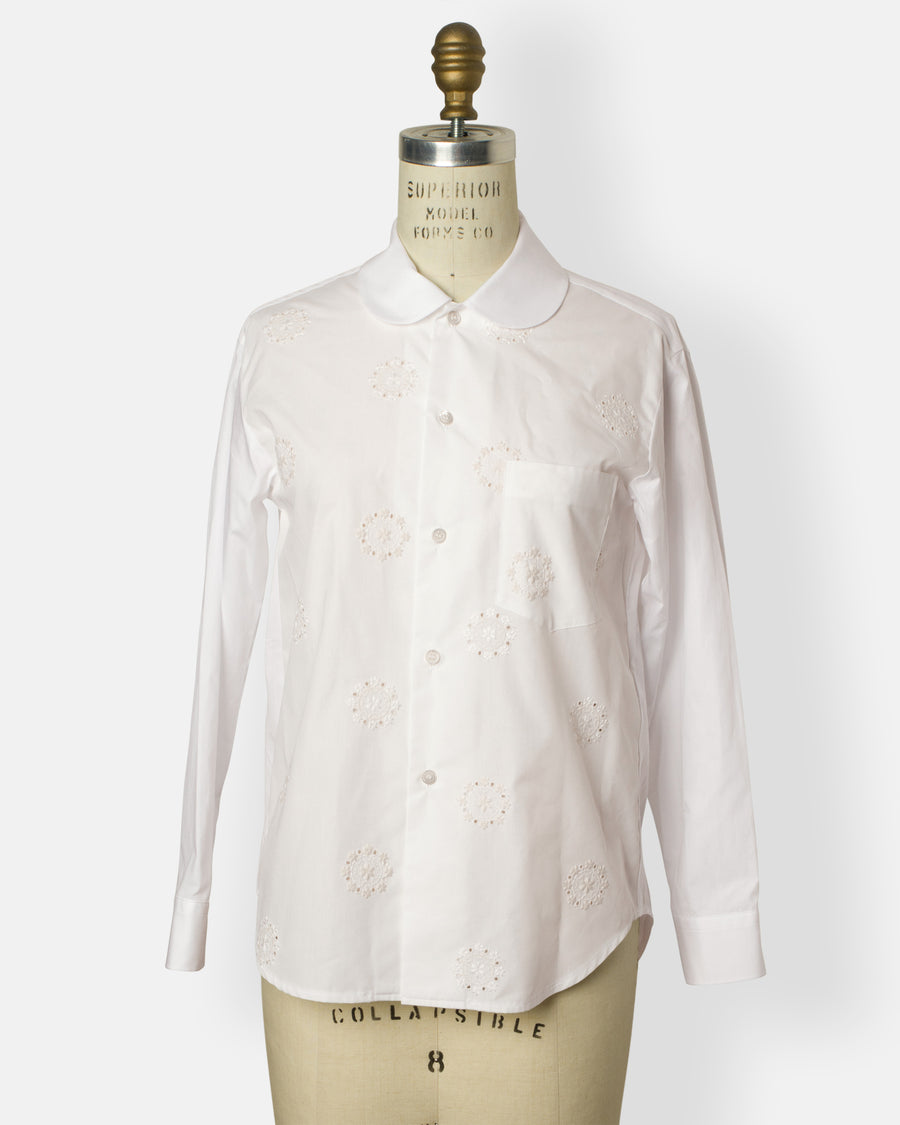 embroidered shirt