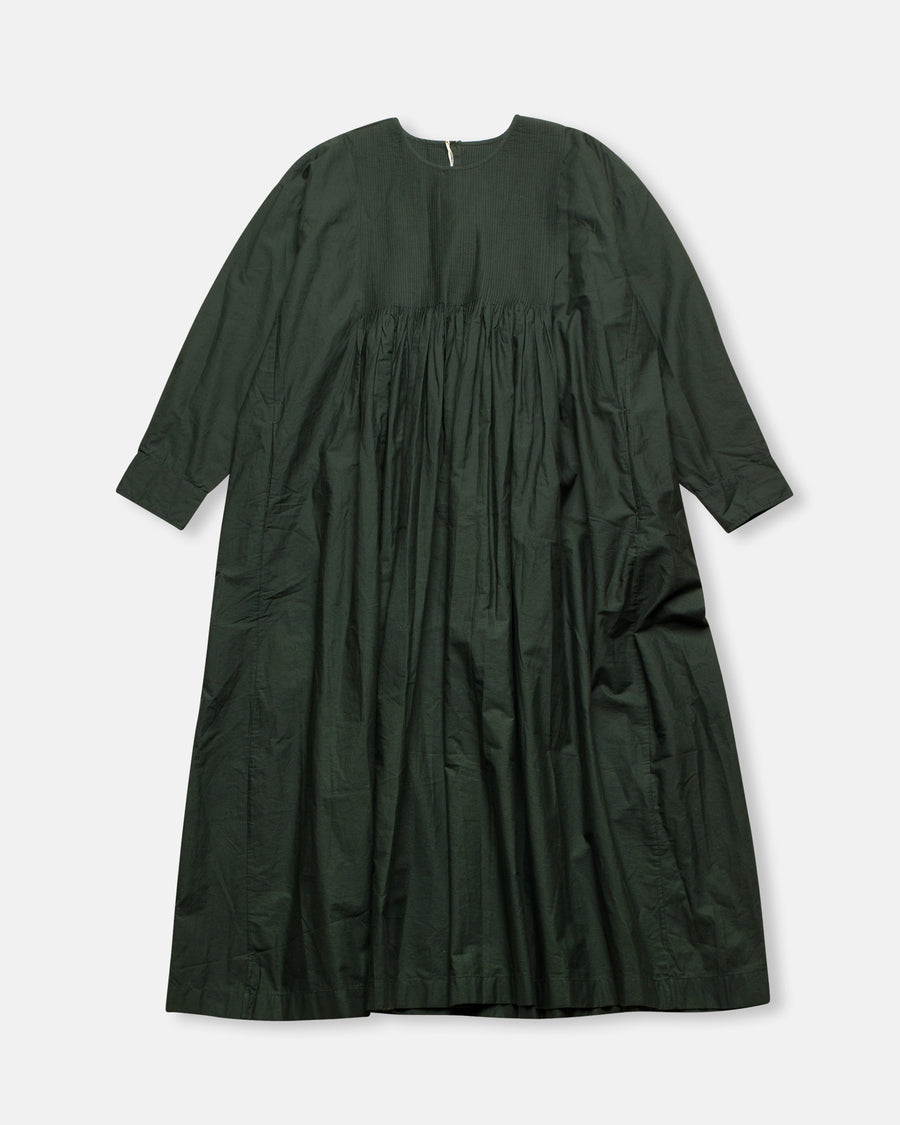 shirtdress with pintucks