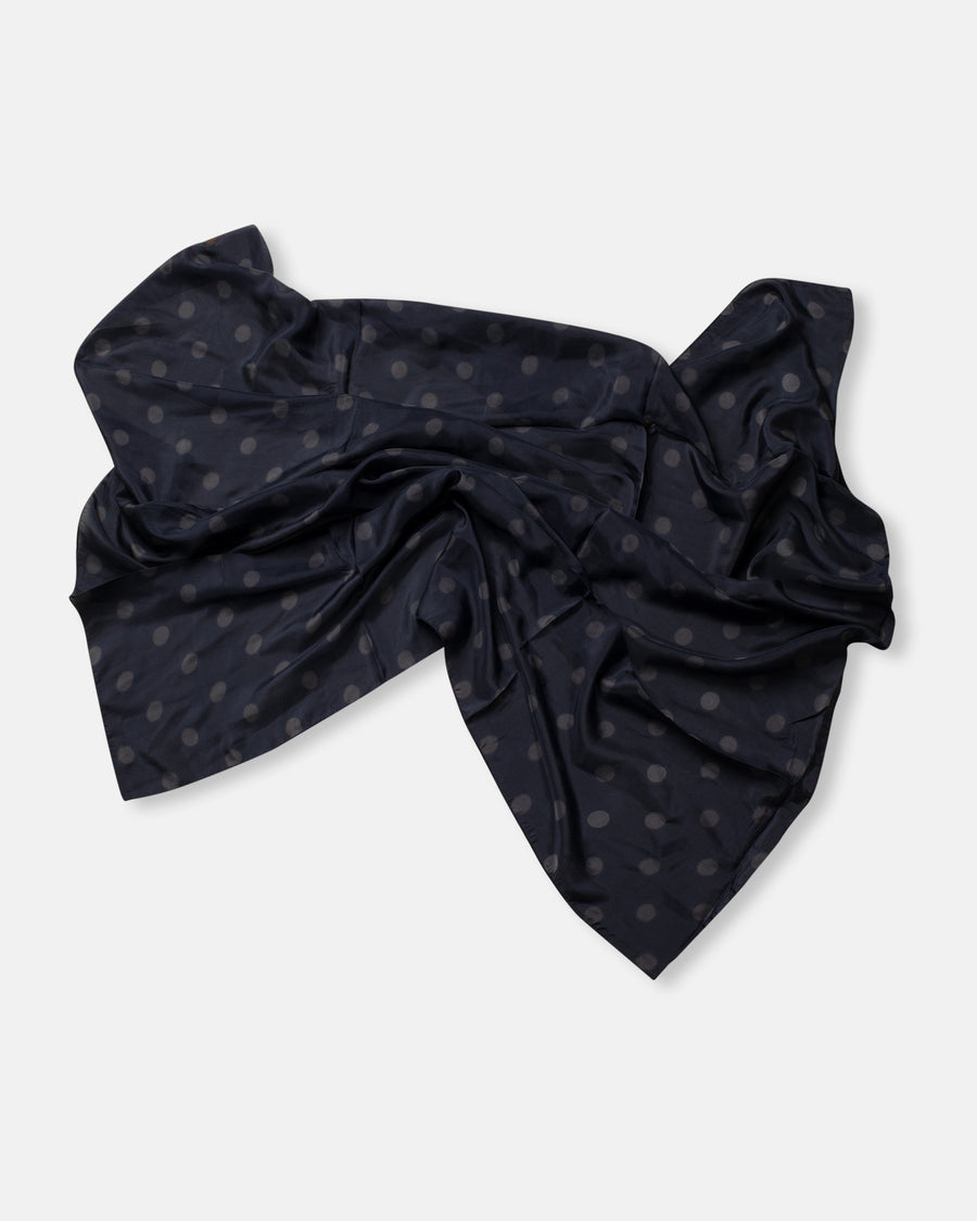 bangalore silk dot print scarf