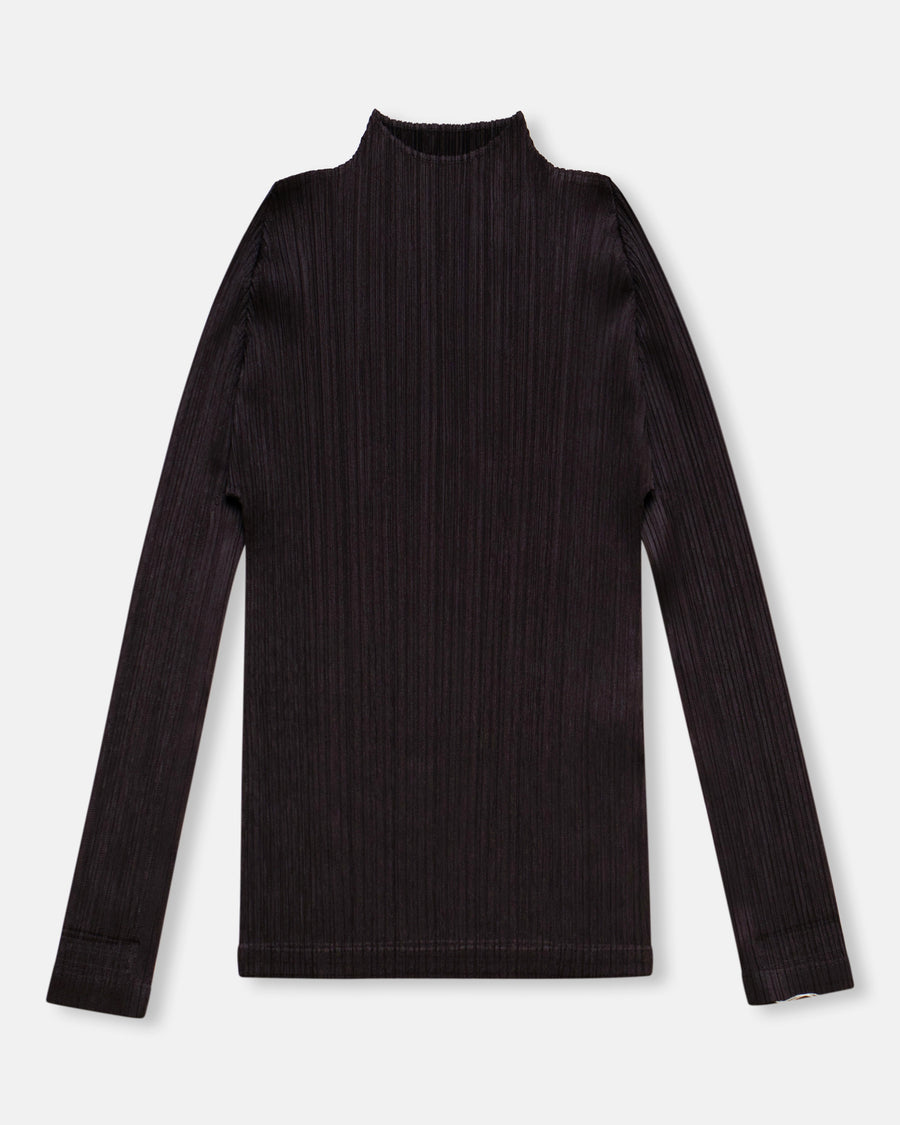 long sleeve mock neck