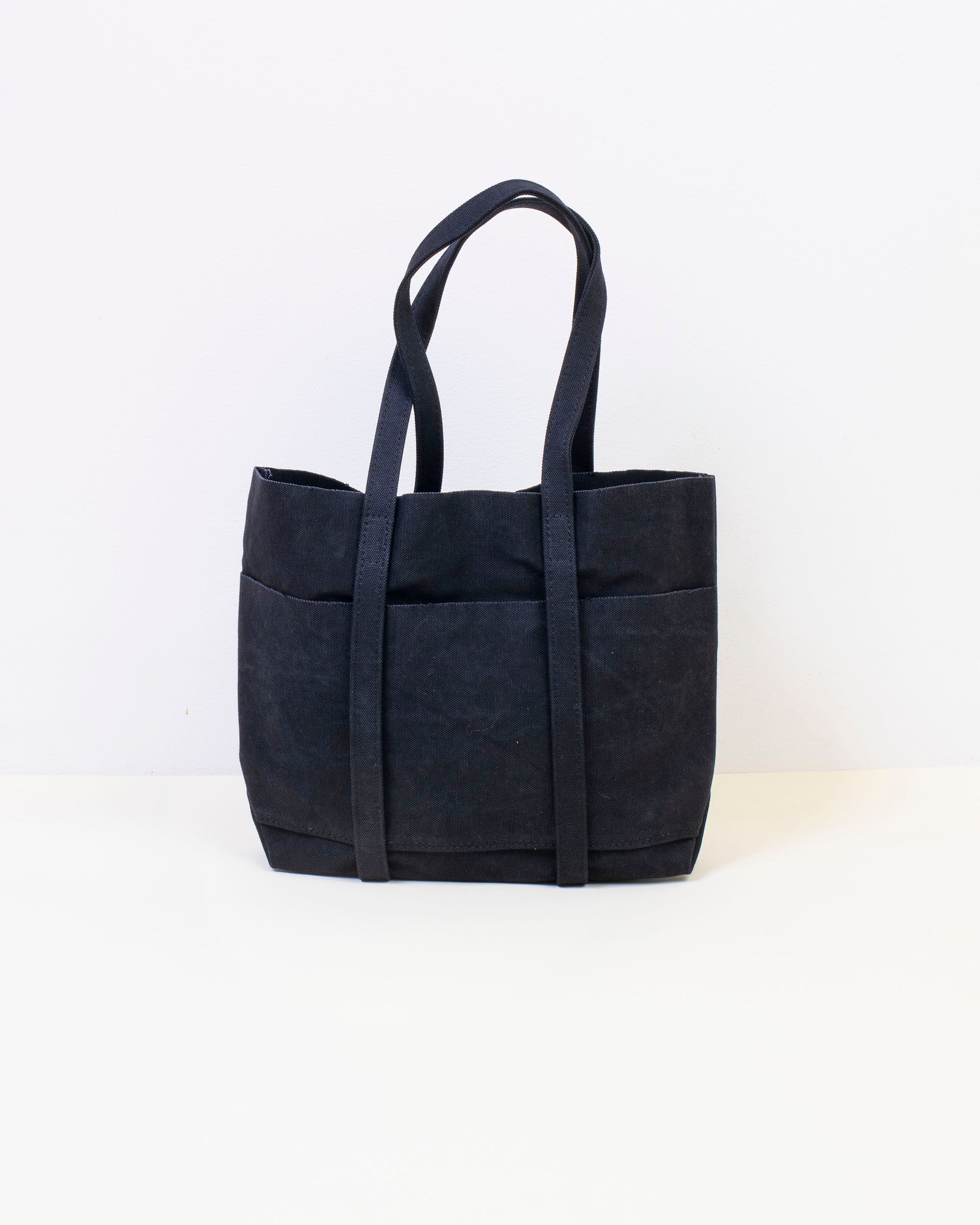 amiacalava small washed canvas 6 pocket tote | noodle stories