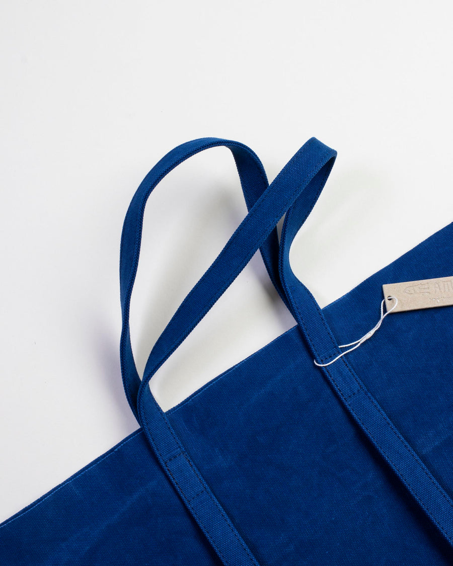 medium washed canvas 6 pocket tote