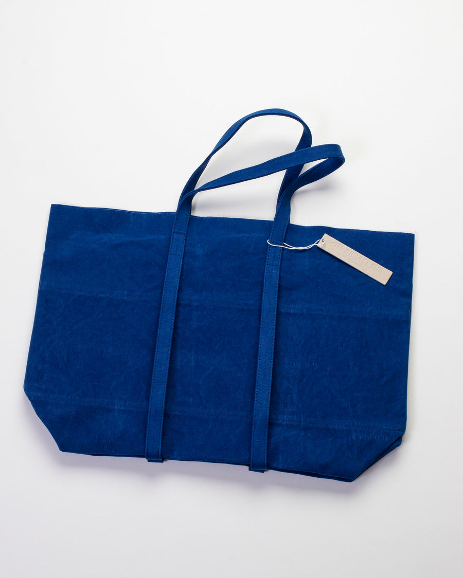 medium washed canvas 6 pocket tote